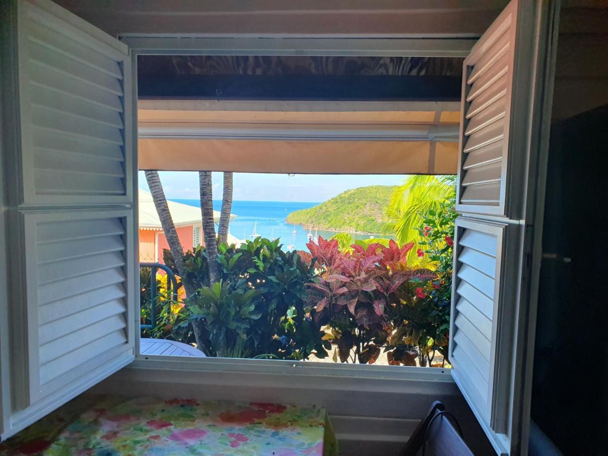 Rose Phœnix rez-de-jardin piscine et vue mer Les Anses-d'Arlets Buitenkant foto
